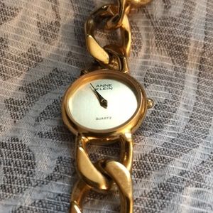 Ann Klein gold watch